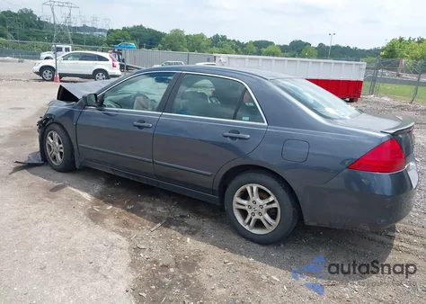 2007 Honda Accord 2.4 Se из США, поврежденный, VIN 1HGCM56307A052198